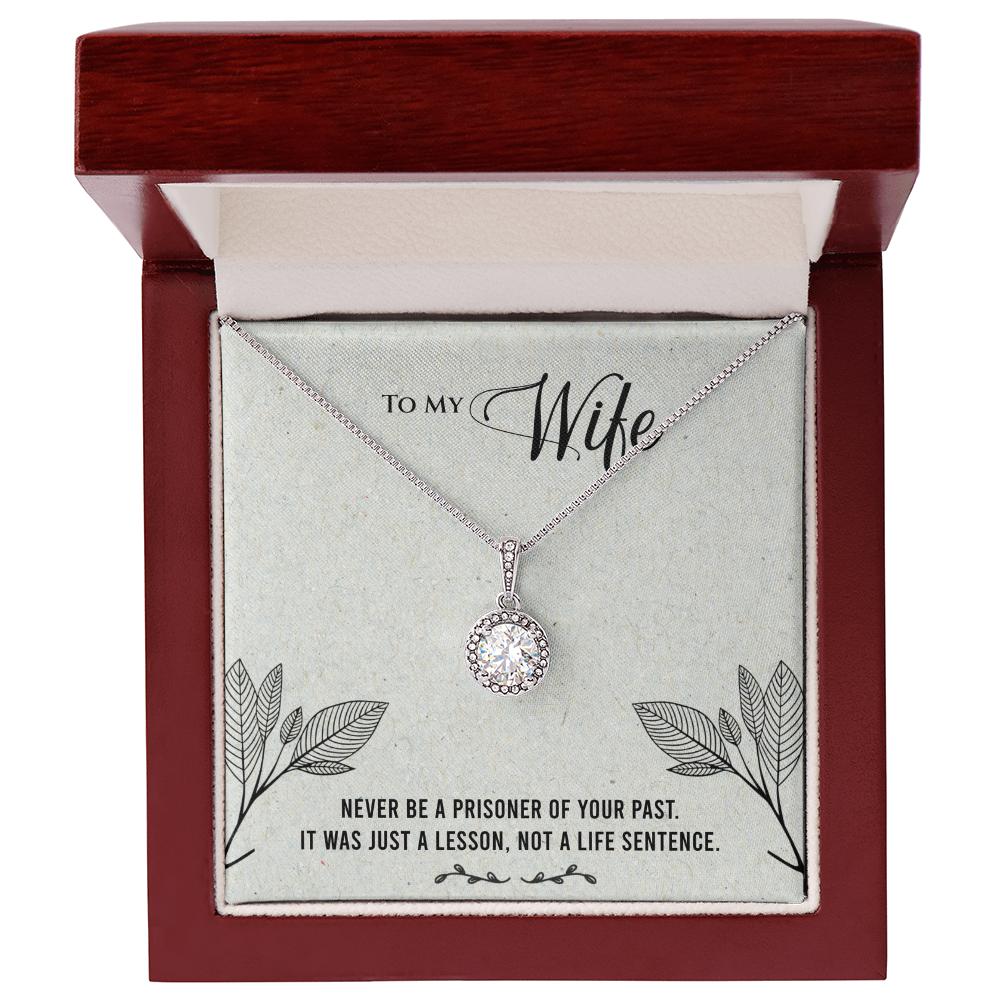 Eternal Hope Wife Gift Necklace with Inspirational Card