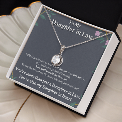 Daughter In Law Eternal Hope Necklace Gift From Mother In Law, Daughter In Law Wedding Gift Ideas, Future Daughter In Law Birthday Gift by Best Gifts 305