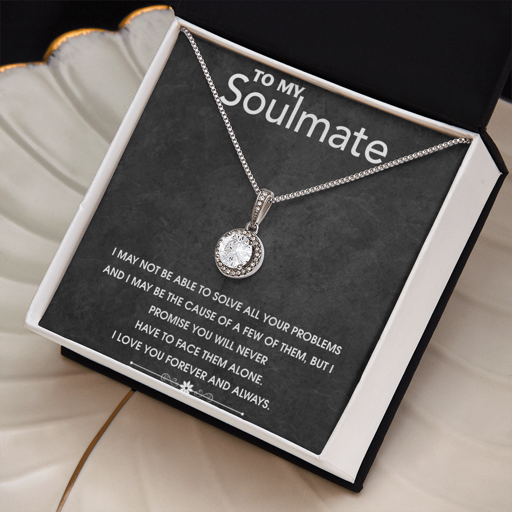 Eternal Hope Necklace To My Soulmate, I Love You Forever And Always, Romantic Gift For Her, Gift For Women, Soulmate Necklace by Best Gifts 305