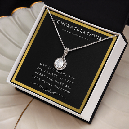 Christian Jewelry, For Women, Graduation Gift For High School Graduate - Eternal Hope Necklace with Message Card by Best Gifts 305