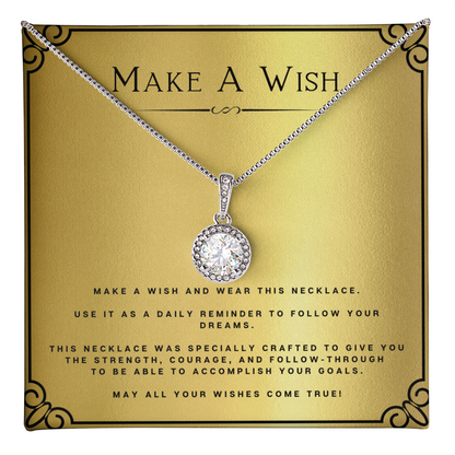 Wish Eternal Hope Necklace Birthday Gift Motivational Gift With Message Card Inspirational Christmas Present by Best Gifts 305