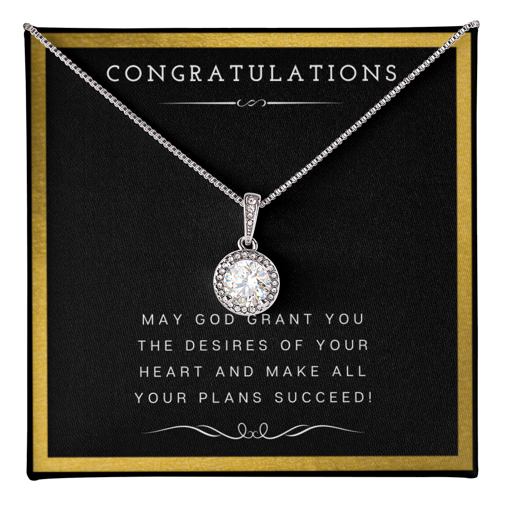 Christian Jewelry, For Women, Graduation Gift For High School Graduate - Eternal Hope Necklace with Message Card by Best Gifts 305