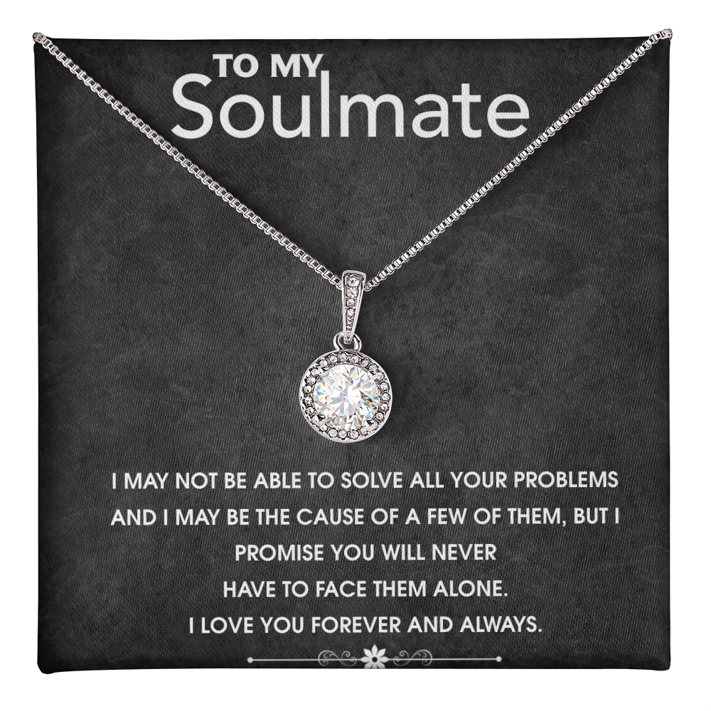 Eternal Hope Necklace To My Soulmate, I Love You Forever And Always, Romantic Gift For Her, Gift For Women, Soulmate Necklace by Best Gifts 305