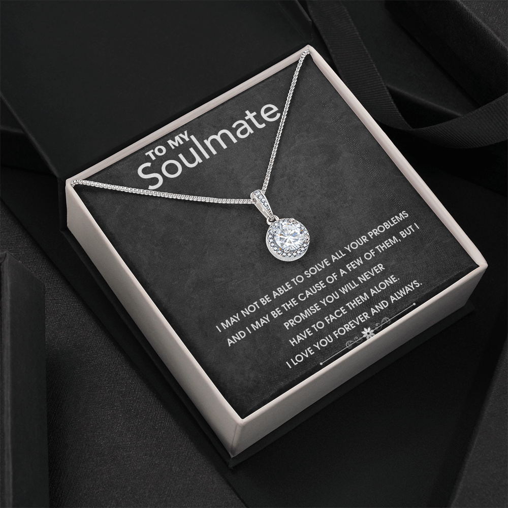 Eternal Hope Necklace To My Soulmate, I Love You Forever And Always, Romantic Gift For Her, Gift For Women, Soulmate Necklace by Best Gifts 305