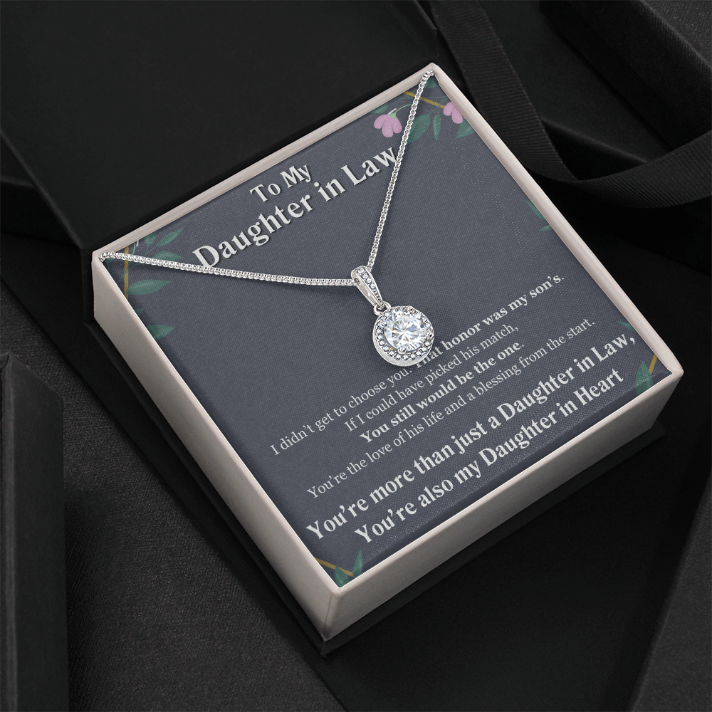 Daughter In Law Eternal Hope Necklace Gift From Mother In Law, Daughter In Law Wedding Gift Ideas, Future Daughter In Law Birthday Gift by Best Gifts 305
