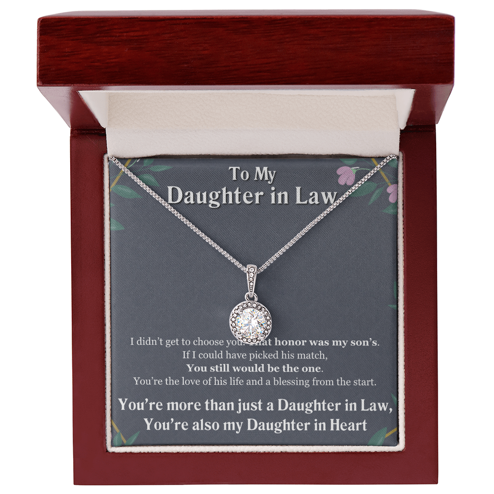 Daughter In Law Eternal Hope Necklace Gift From Mother In Law, Daughter In Law Wedding Gift Ideas, Future Daughter In Law Birthday Gift by Best Gifts 305