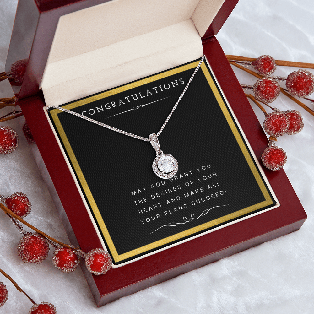 Christian Jewelry, For Women, Graduation Gift For High School Graduate - Eternal Hope Necklace with Message Card by Best Gifts 305