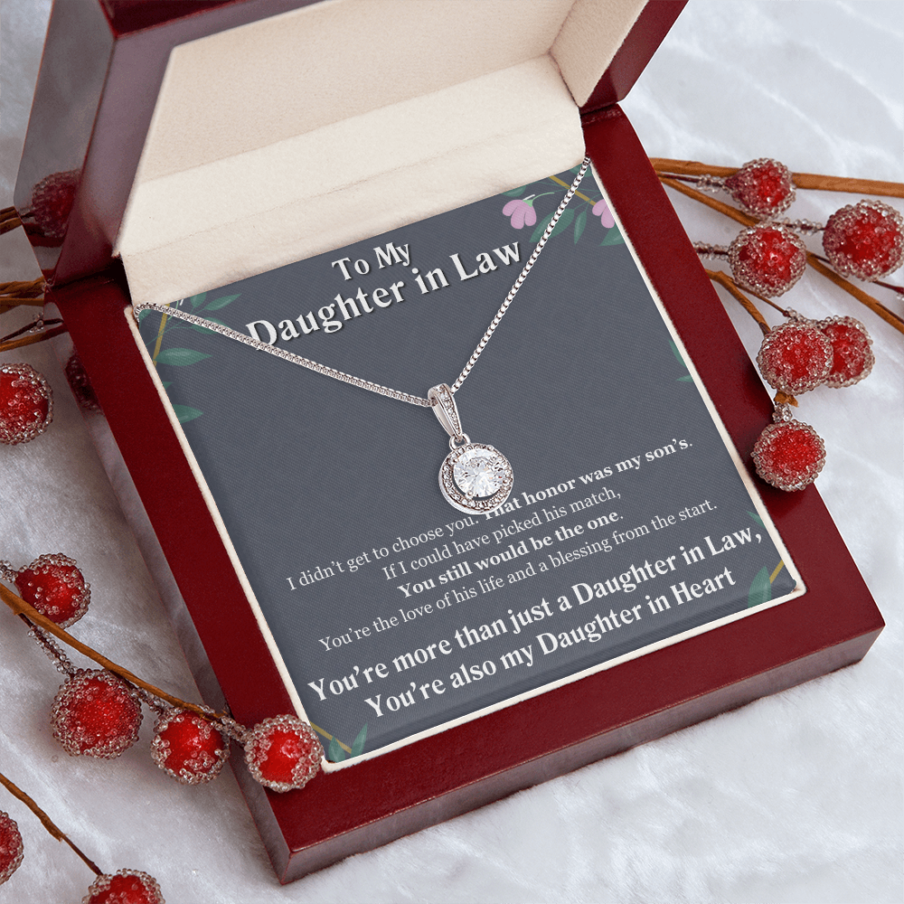 Daughter In Law Eternal Hope Necklace Gift From Mother In Law, Daughter In Law Wedding Gift Ideas, Future Daughter In Law Birthday Gift by Best Gifts 305