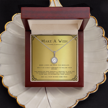Wish Eternal Hope Necklace Birthday Gift Motivational Gift With Message Card Inspirational Christmas Present by Best Gifts 305