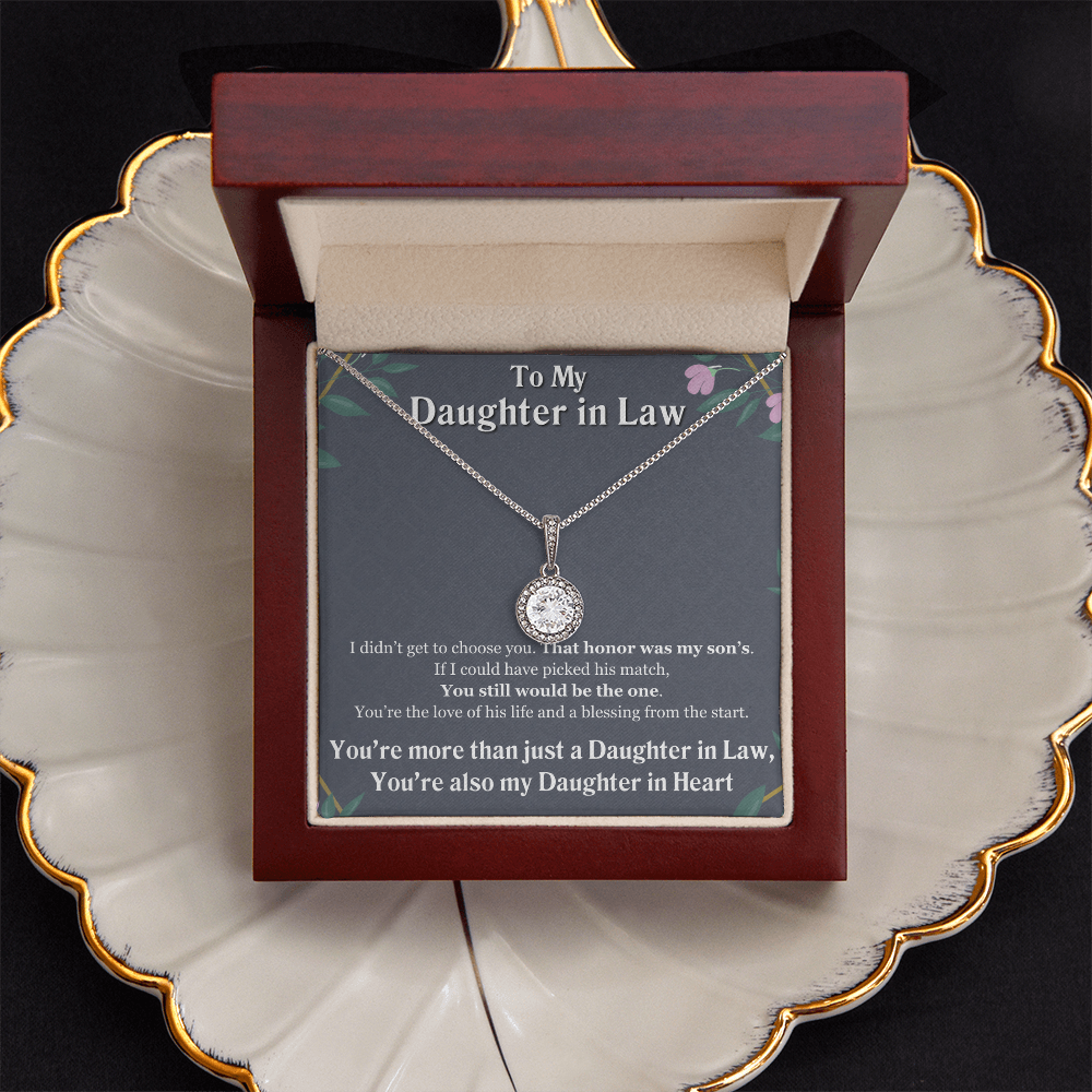 Daughter In Law Eternal Hope Necklace Gift From Mother In Law, Daughter In Law Wedding Gift Ideas, Future Daughter In Law Birthday Gift by Best Gifts 305