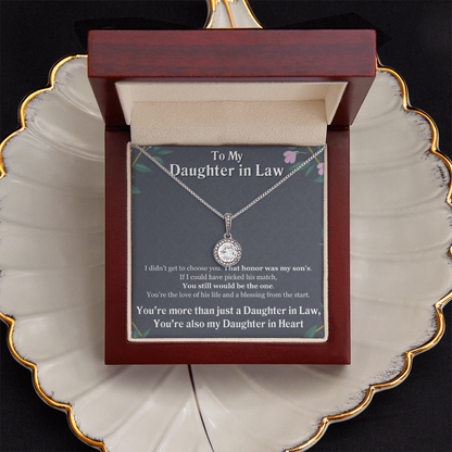 Daughter In Law Eternal Hope Necklace Gift From Mother In Law, Daughter In Law Wedding Gift Ideas, Future Daughter In Law Birthday Gift by Best Gifts 305