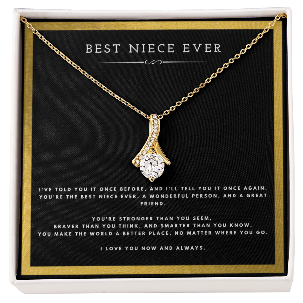 Best Niece Ever Gift From Uncle Alluring Beauty Necklace Jewelry Birthday Present Christmas Gifts For Niece by Best Gifts 305