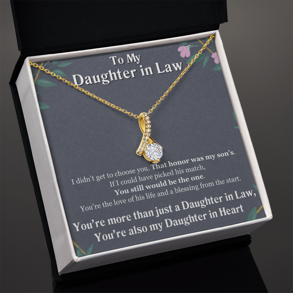 Daughter In Law Alluring Beauty Necklace Gift From Mother In Law, Daughter In Law Wedding Gift Ideas, Future Daughter In Law Birthday Gift by Best Gifts 305