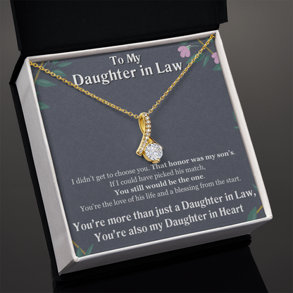 Daughter In Law Alluring Beauty Necklace Gift From Mother In Law, Daughter In Law Wedding Gift Ideas, Future Daughter In Law Birthday Gift by Best Gifts 305