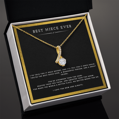 Best Niece Ever Gift From Uncle Alluring Beauty Necklace Jewelry Birthday Present Christmas Gifts For Niece by Best Gifts 305