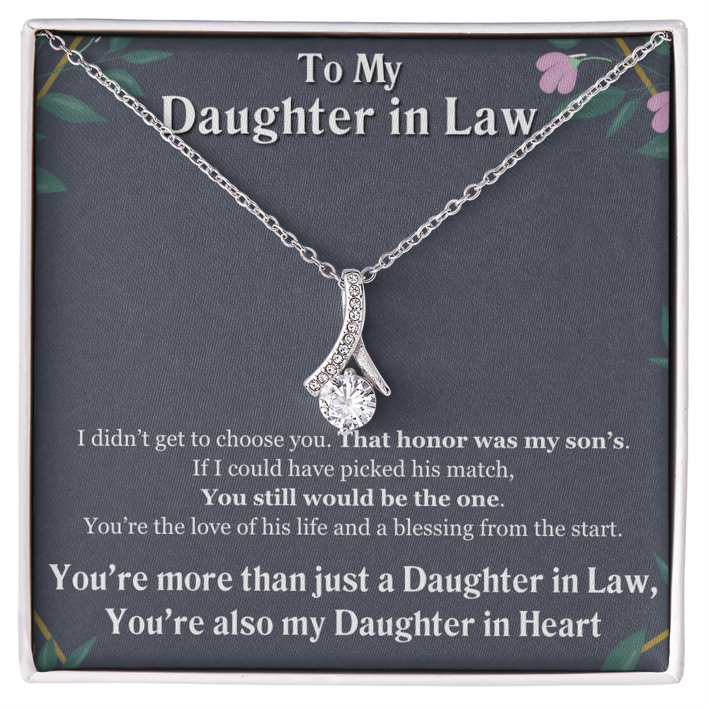 Daughter In Law Alluring Beauty Necklace Gift From Mother In Law, Daughter In Law Wedding Gift Ideas, Future Daughter In Law Birthday Gift by Best Gifts 305