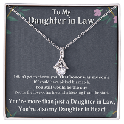 Daughter In Law Alluring Beauty Necklace Gift From Mother In Law, Daughter In Law Wedding Gift Ideas, Future Daughter In Law Birthday Gift by Best Gifts 305