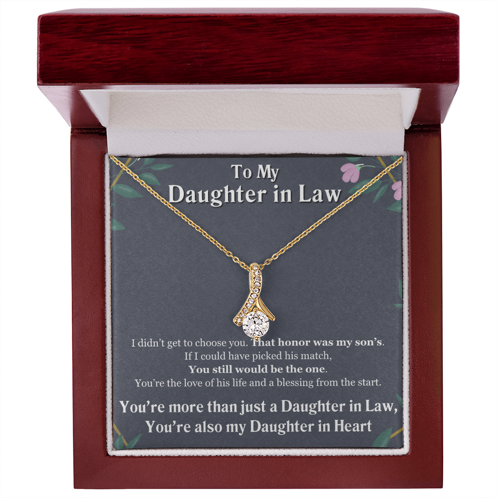 Daughter In Law Alluring Beauty Necklace Gift From Mother In Law, Daughter In Law Wedding Gift Ideas, Future Daughter In Law Birthday Gift by Best Gifts 305