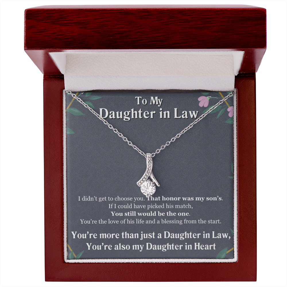 Daughter In Law Alluring Beauty Necklace Gift From Mother In Law, Daughter In Law Wedding Gift Ideas, Future Daughter In Law Birthday Gift by Best Gifts 305