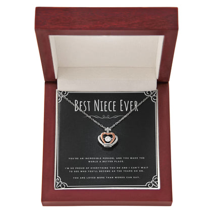 Best Niece Ever Gift From Aunt Crown Pendant Necklace Jewelry Birthday Present Christmas Gifts For Niece by Best Gifts 305
