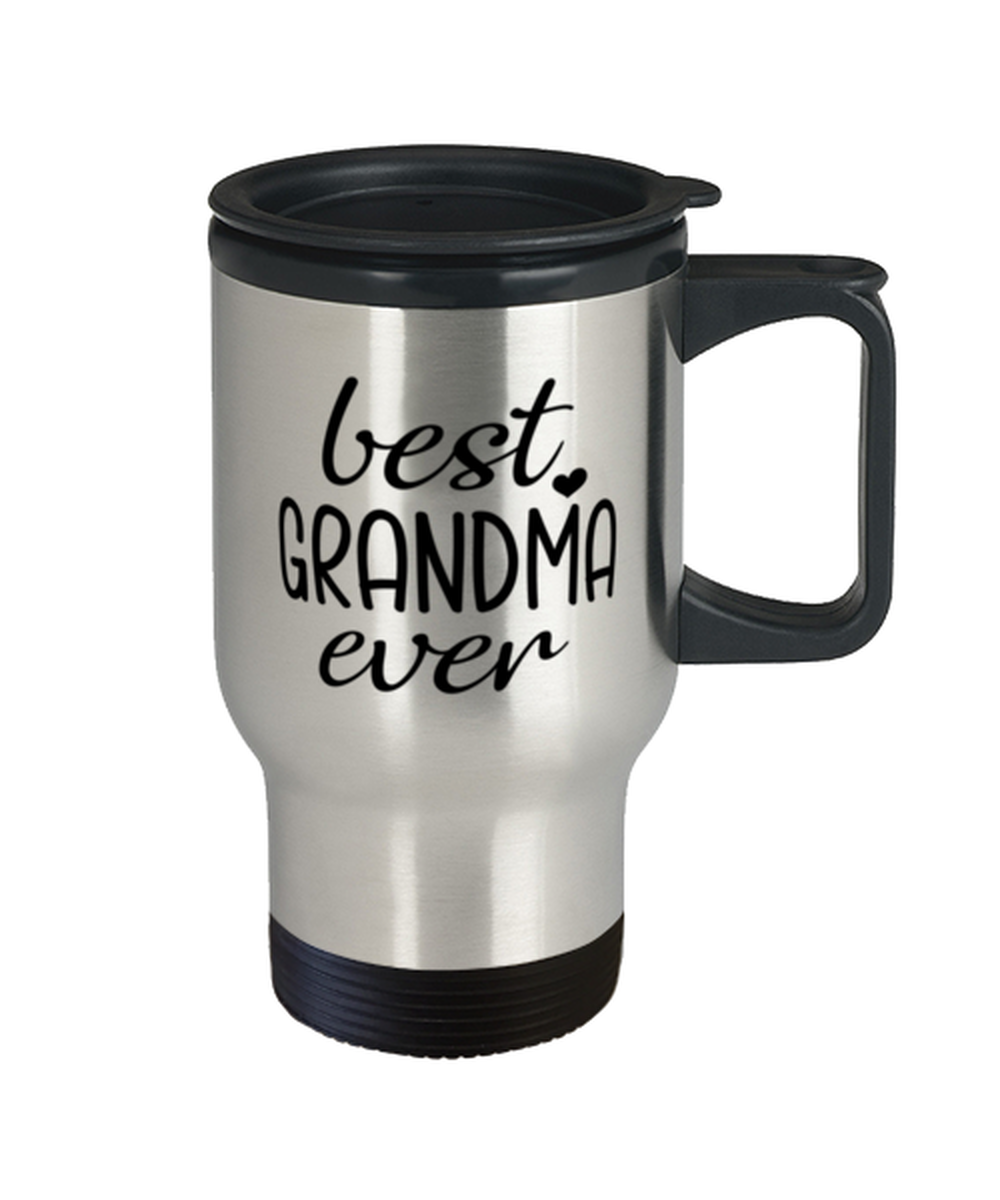 Best Grandma Ever Travel Mug Funny Mothers Day Gift For Grandmother