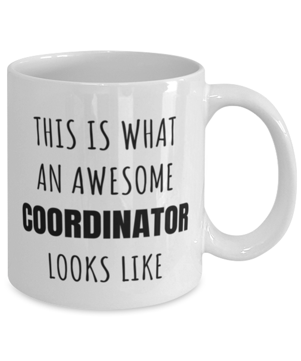 Funny Coordinator Mug Gift For Coordinator Birthday, This Is What An Awesome Coordinator Looks Like