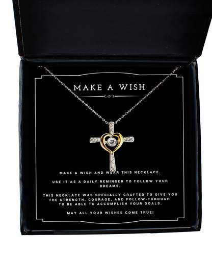 Wish Necklace Birthday Gift For Son Motivational Gift For Sons With Message Card Inspirational Christmas Present