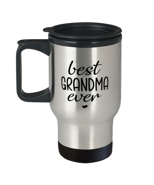 Best Grandma Ever Travel Mug Funny Mothers Day Gift For Grandmother