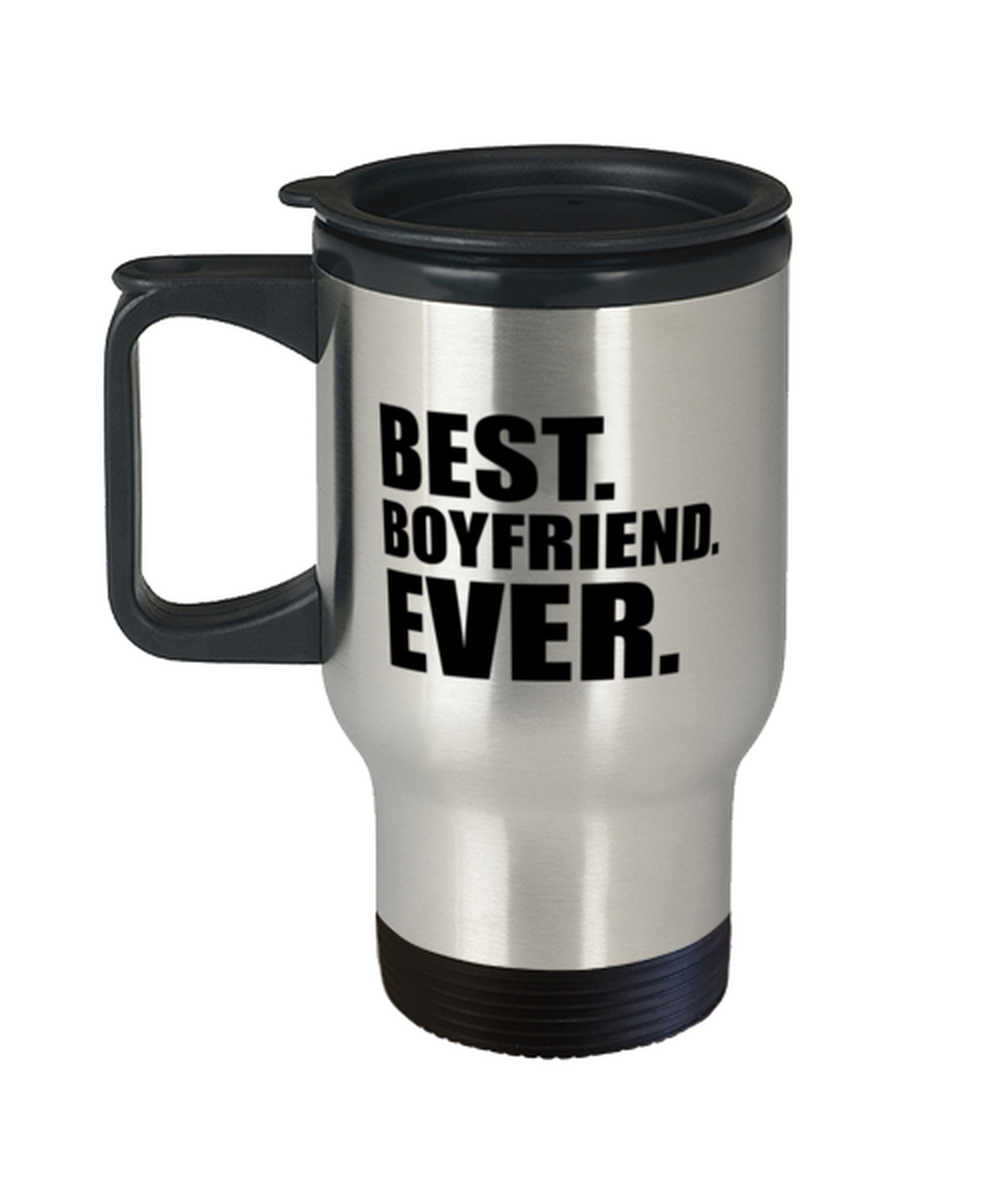 Best Boyfriend Ever Travel Mug Funny Anniversary Gift For Boyfriend