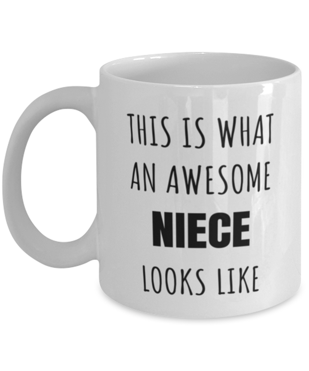 Funny Birthday Mug Gift for Niece, Awesome Niece Mug, Funny Christmas Mug Present From Aunt