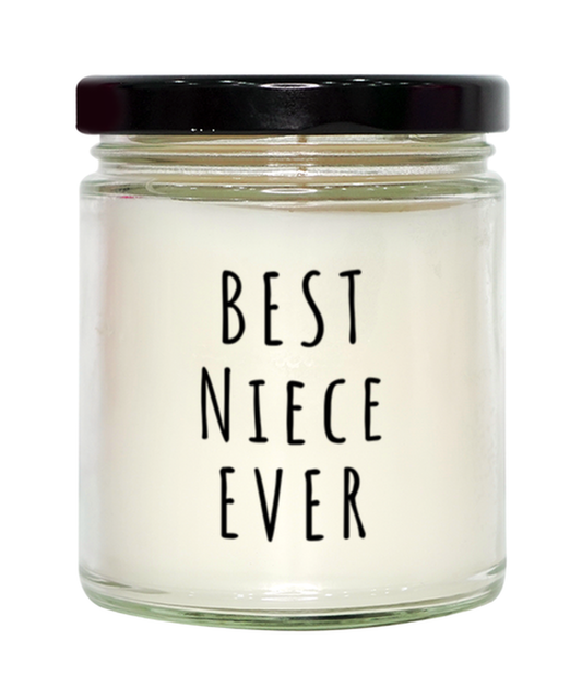 Best Niece Ever Candle Gift for Niece from Aunt, Niece Christmas Present, Funny Niece Birthday Candle